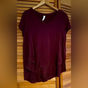 Latched Mama V-Neck Boyfriend Nursing Tee